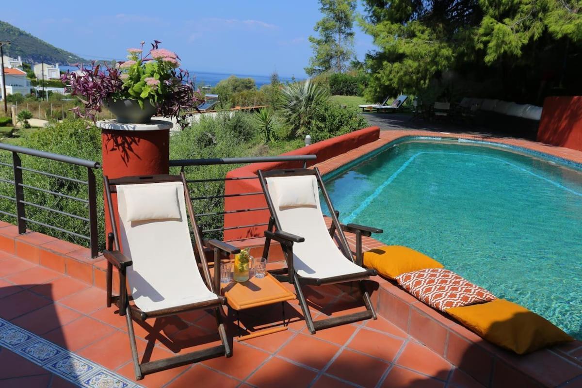 Villa Asterios ปัลลูรี ภายนอก รูปภาพ